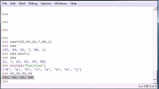 Python Programming Tutorial 16 Sort and Tuples