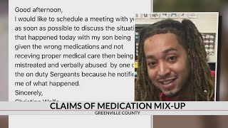 Family of inmate claims he was given wrong medicine at Greenville Co. Detention Center