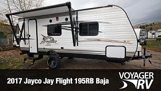 2017 Jayco Jay Flight 195RB Baja Travel Trailer Video Tour - Voyager RV Centre