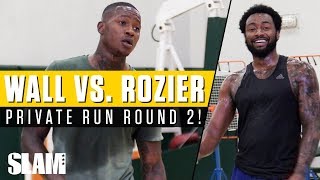 John Wall vs. Terry Rozier ROUND 2! Private NBA run with #remyworkouts