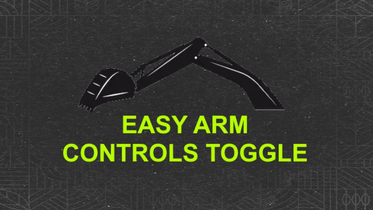 Fs25 Easy Arm Controls Toggle Youtube