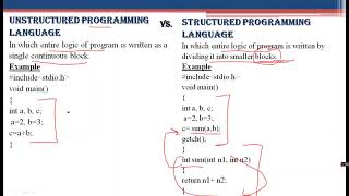PGC Lecture||Source code vs Object code||Structured & Unstructured programming language