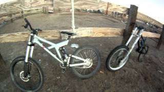 Homemade Bike with moto fork