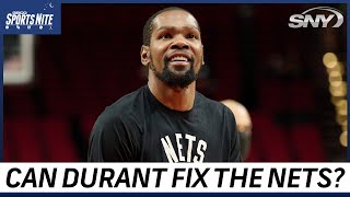 Will Kevin Durant's return fix the Nets' issues? | SportsNite | SNY