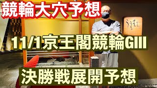 競輪予想、京王閣競輪場  G3 決勝 12R 展開予想 京王閣記念ゴールドカップレース