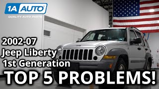 Top 5 Problems Jeep Liberty SUV 1st Generation 2002-07