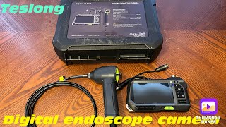 Teslong digital endoscope camera with 5in screen