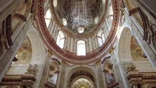 Karlskirche or Wiener Karlskirche, in Vienna is a Roman Catholic church.  - Vienna Austria - ECTV