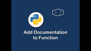 add documentation to function in python 😀