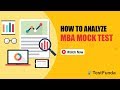 How to Analyze MBA Mock Test - A Student's Perspective