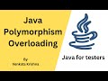 Java - Polymorphism - Overloading