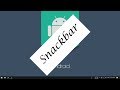 Android Tutorial (Kotlin) - 45 - SnackBar