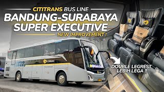 ARMADA BARU jadi LEBIH NYAMAN, PILIHAN TEPAT👍🏻Trip Bandung - Surabaya Naik Bus CITITRANS Busline