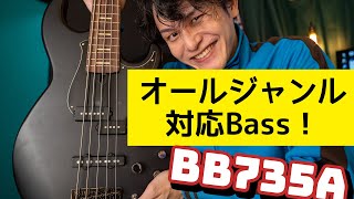 オールジャンル対応！5弦エレキベースYAMAHA『BB735A』を購入した理由！