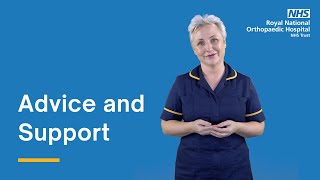Hip & Knee Joint Replacement at RNOH: Advice and Support from Clinical Nurse Specialists