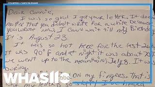50-year-old pen pals meet in person for the first time