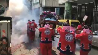 冠友穎川堂、羅東天后殿～往北港朝天宮～謁祖進香過爐～01 三虎將軍 謁祖過爐 2017/10/28