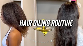 How To Do The Best Hair Oiling Routine For Long Healthy Hair How To Properly Oil Natural Hair