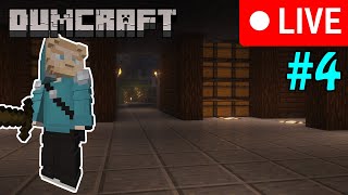 Doing Basic Minecraft Things... I hope? | DumCraft Day 4 - Minecraft 1.21.4