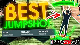 BEST JUMPSHOT ON NBA 2K21 AFTER PATCH 3! BEST JUMPSHOT FOR ALL BUILDS NBA 2K21! Best Build NBA 2K21
