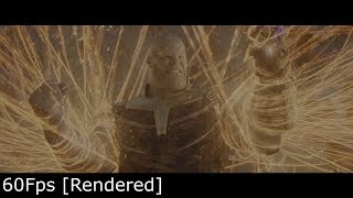 Dr. Strange vs Thanos - Infinity War [24fps-60fps] Comparison