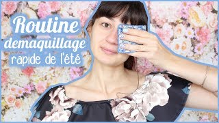 🛁 ROUTINE DÉMAQUILLAGE rapide zéro déchet pour l'été