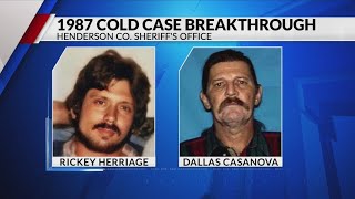 Breakthrough after 38 years: DNA evidence solves 1987 murder of Rickey Herriage in Henderson County