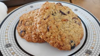 燕麥曲奇(燕麥餅乾）｜外脆內軟！零難度食譜！The BEST Oatmeal Cookies Recipe