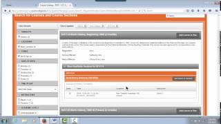 Registering for classes in Student Planning at the LCC Student Portal