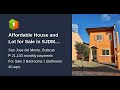 Affordable House and Lot for Sale in SJDM Bulacan