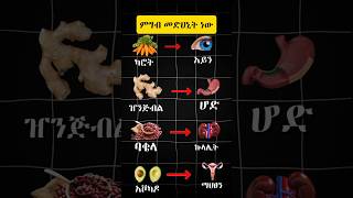 ምግብ መድኃኒት ነው #health #healthadvice #Food