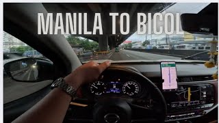 MANILA TO BICOL | NISSAN TERRA POV | 16 HOURS OF TRAVEL | WASAK ANG SASAKYAN