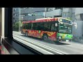 都営バス車窓 早稲田→江戸川橋・上野松坂屋 上58 早稲田1237発