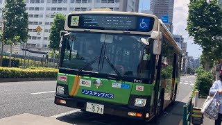 都営バス車窓 早稲田→江戸川橋・上野松坂屋/ 上58 早稲田1237発