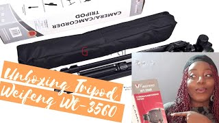 UNBOXING TRIPOD | WEIFENG WT-3560 REVIEW | UNBOXING \u0026 REVIEW