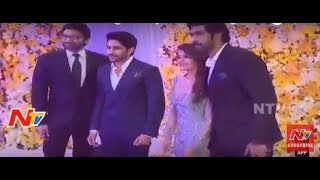 Rana and Sumanth @ #ChaySam Wedding Reception || Naga Chaitanya, Samantha Akkineni Reception