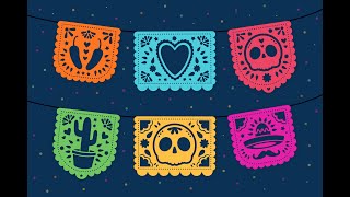 TALLER DÍA DE MUERTOS. Papel picado y decorado.