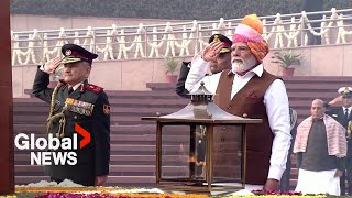 Republic Day: India's Modi hosts Macron for grand parade in New Delhi