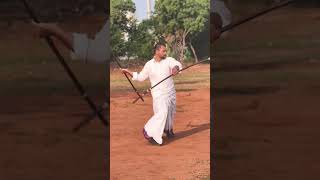 చాలా రోజుల తర్వాత మళ్ళీ #double stick silambam #silambam #shorts