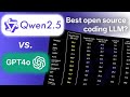 Is Qwen-2.5-Coder 32B the best coding LLM? | Qwen-2.5 Coder 32B vs.  GPT4o