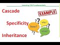 Why learn Cascade, Specificity & Inheritance in CSS