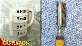 What Is This MYSTERIOUS Mug-like Object At A Thrift Store And This Tool From A Former Repair Guy?