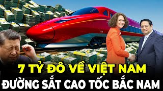 Hé Lộ Chi Tiết Sốc Về Nguồn Tiền Cho Siêu Dự Án Đường Sắt Cao Tốc Bắc Nam