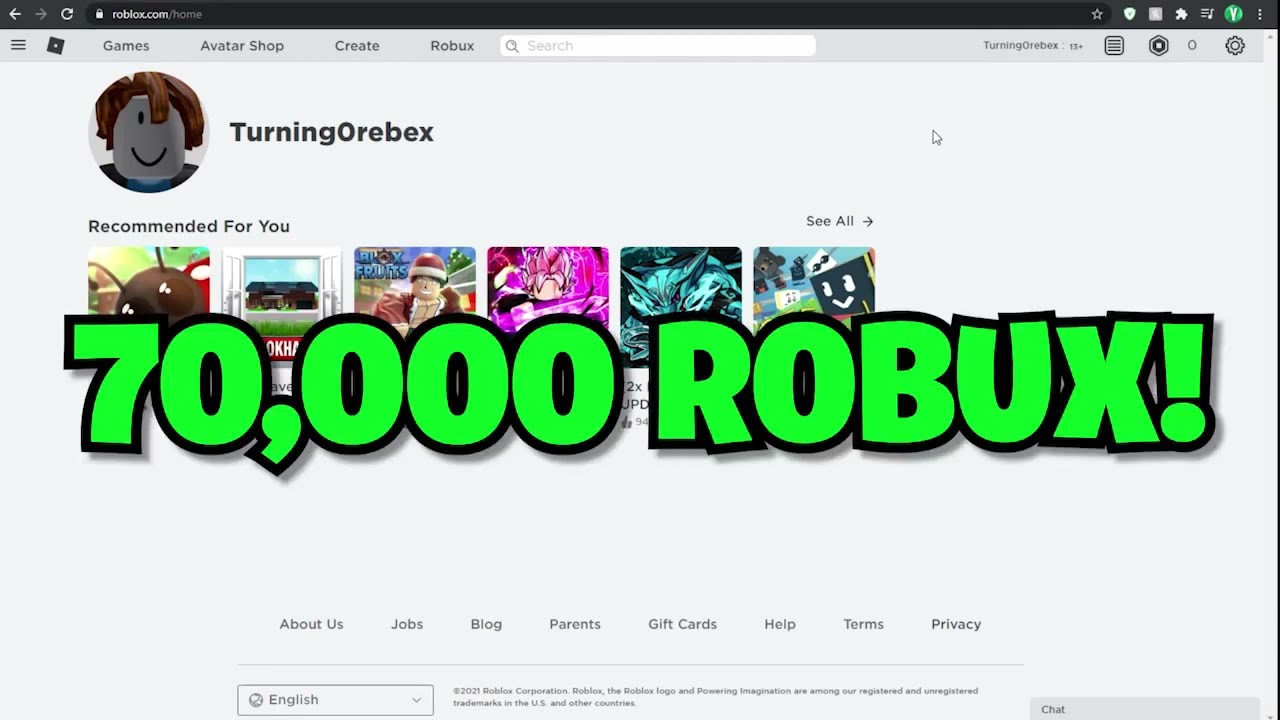 How To Turn 0 ROBUX Into 70,000 On Roblox! How To Get Free Robux! *2022 ...