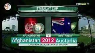 Afghanistan vs Australia 2012 | Full highlights HD | only ODI | cricket highlights |