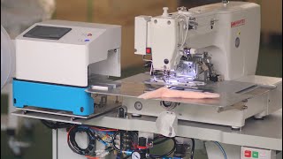 Best automatic Velcro cutting and attaching sewing machine