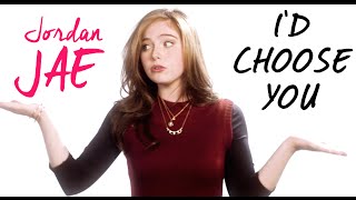 Jordan JAE - I'd Choose You (Official Music Video)