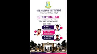 G.T.N Group Of Institutions 58th Cultural day Super Tv Live...