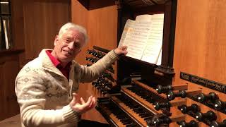 Hans Davidsson presenting J. P. Sweelinck at the North German Baroque Organ in Örgryte New Church