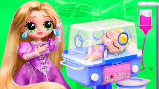 Tangled Story: Rapunzel's Clinic / 30 DIYs for LOL OMG